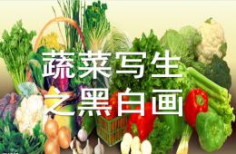 大班美術蔬菜寫生之黑白畫PPT課件