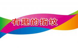 大班美術有趣的指紋PPT課件