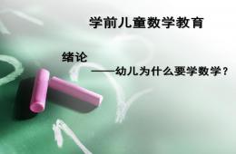 幼兒園數(shù)學(xué)教育目標PPT課件
