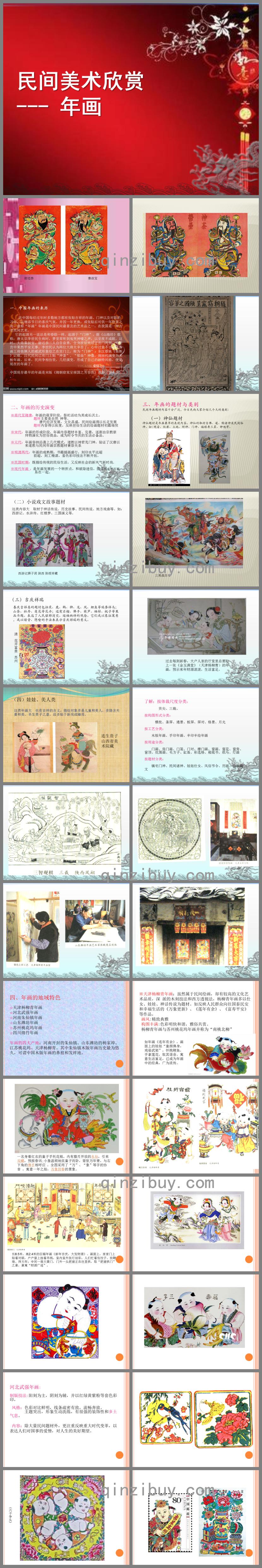大班年畫美術(shù)欣賞PPT課件