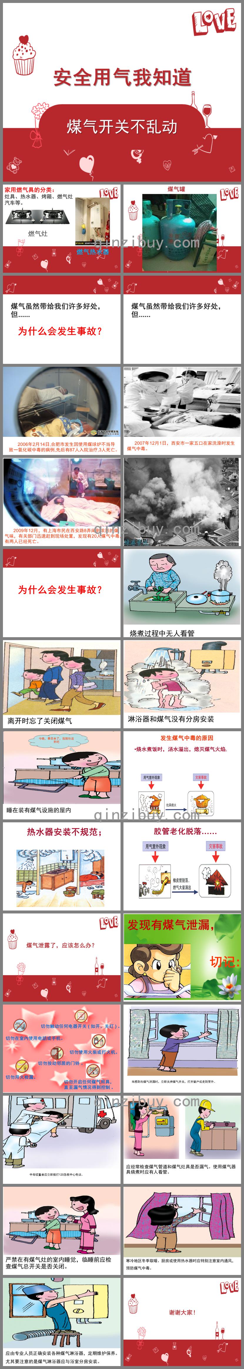 大班健康燃氣安全知識PPT課件