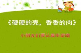大班健康公開課硬硬的殼香香的肉PPT課件