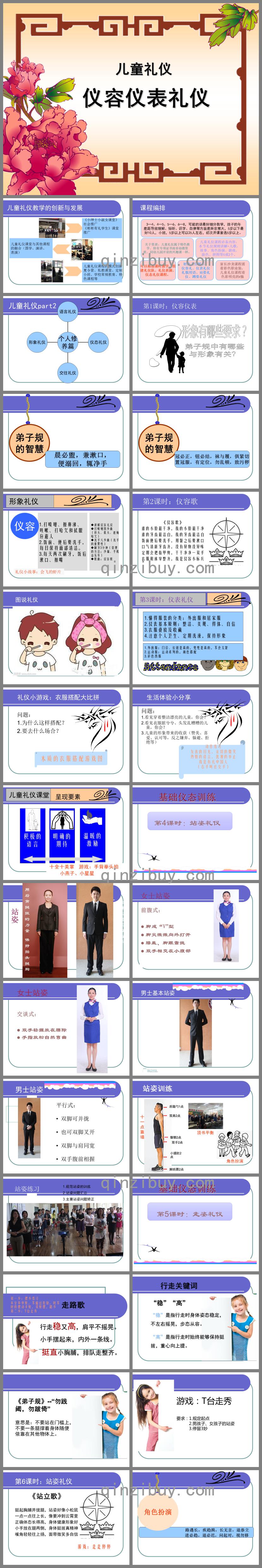 小班兒童禮儀PPT課件