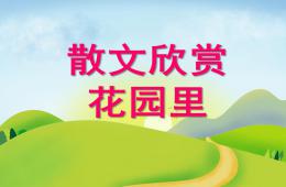 小班散文花園里PPT課件