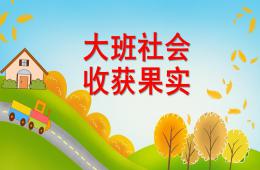 大班社會收獲果實PPT課件