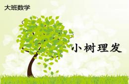 大班數學小樹理發PPT課件