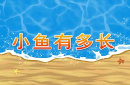 幼兒園數學測量小魚有多長PPT課件