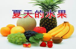 中班綜合夏天的水果PPT課件