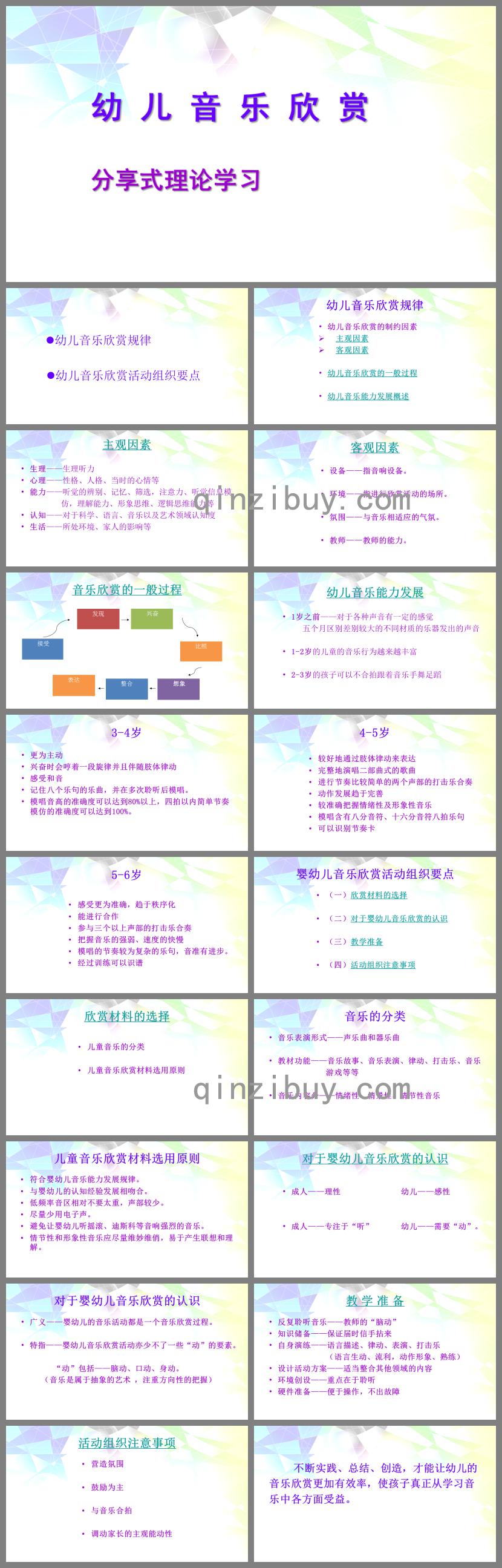 幼兒音樂欣賞PPT課件