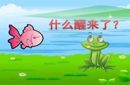 中班語言什么醒來了PPT課件