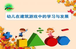 幼兒在建筑游戲中的學習與發展PPT課件