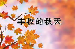 中班社會豐收的秋天PPT課件