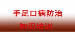 幼兒園手足口病防治知識培訓(xùn)PPT課件