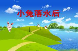 中班語言小兔落水后PPT課件