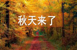 中班兒歌秋天來了PPT課件