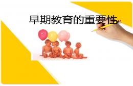 0-3歲嬰幼兒的早期教育PPT課件