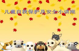 兒童暑期安全知識PPT課件