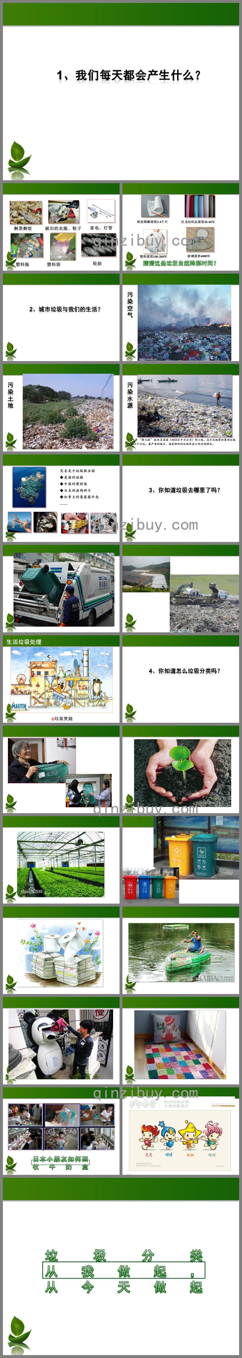 垃圾分類講座(幼兒園)PPT課件