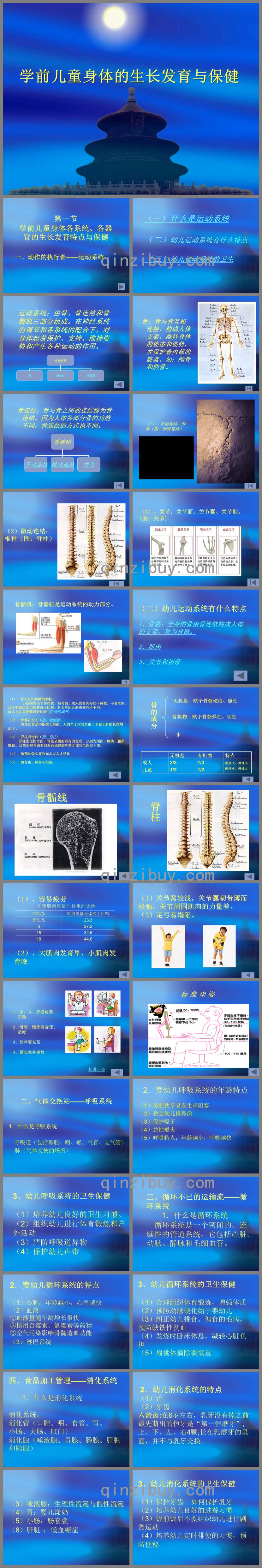 學前兒童身體的生長發育與保健PPT課件