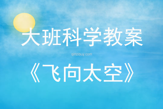 大班科學活動飛向太空教案反思