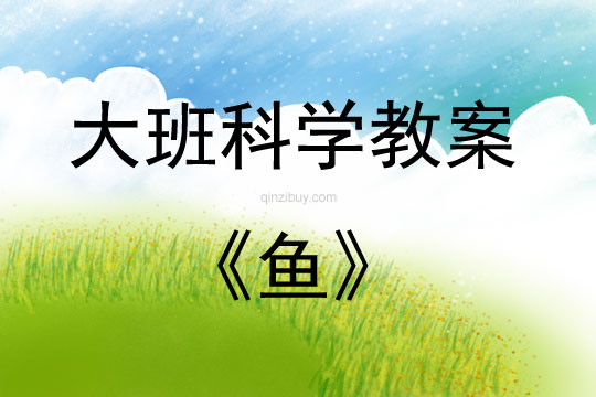 大班科學活動教案：魚教案