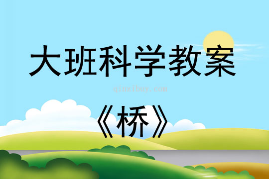 大班科學活動教案：橋教案