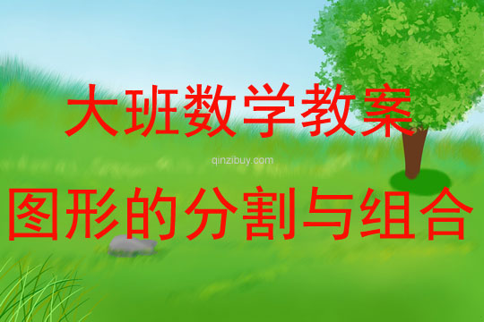 大班數(shù)學活動教案：圖形的分割與組合教案(附教學反思)