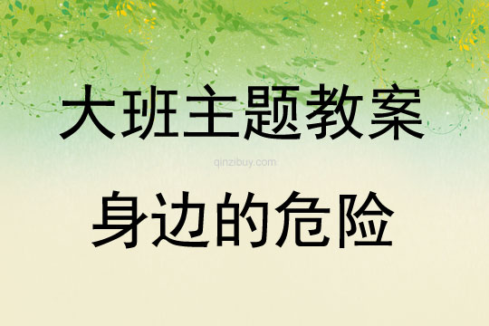 大班主題活動(dòng)教案：身邊的危險(xiǎn)教案(附教學(xué)反思)
