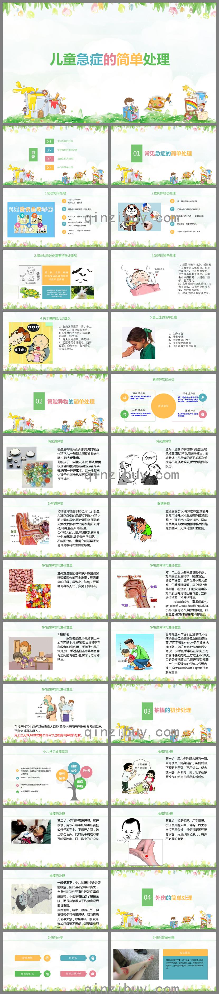 幼兒園老師急救知識培訓PPT課件
