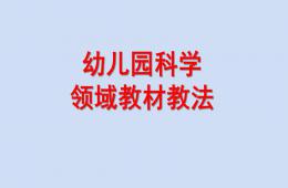幼兒園科學領域教法PPT課件