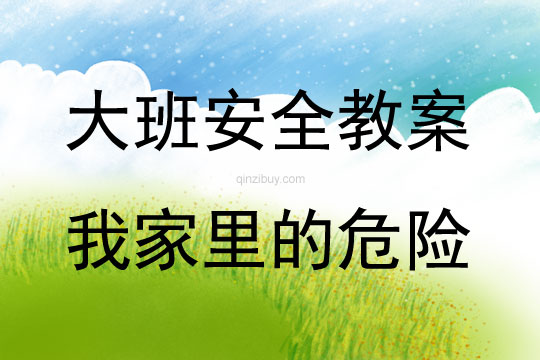 大班安全活動(dòng)教案：我家里的危險(xiǎn)教案