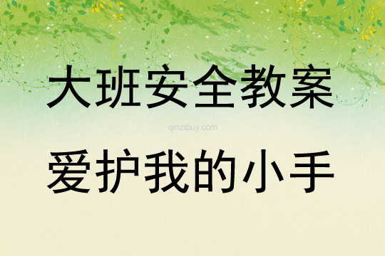 大班安全教育活動(dòng)愛護(hù)我的小手教案反思