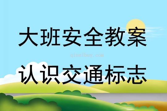 大班安全認識交通標志教案反思