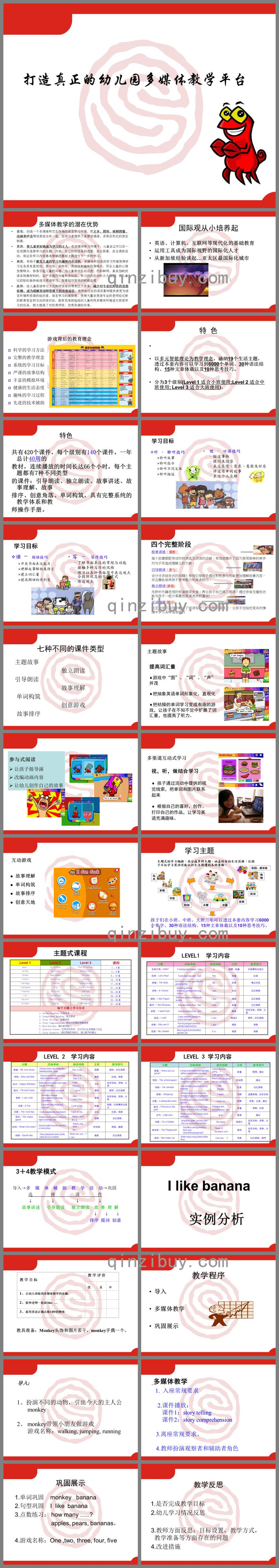 幼兒園英語(yǔ)教學(xué)介紹PPT課件