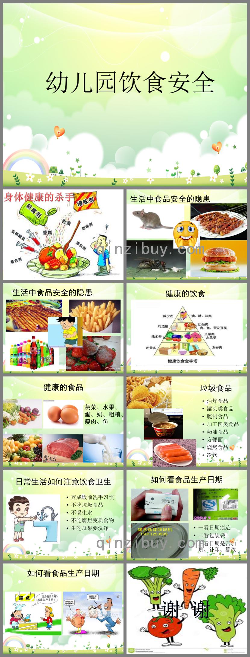 幼兒園飲食安全PPT課件