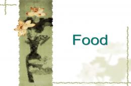 幼兒園英語教學分類圖庫food食物PPT課件