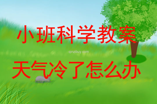 小班科學活動教案：天氣冷了怎么辦教案(附教學反思)