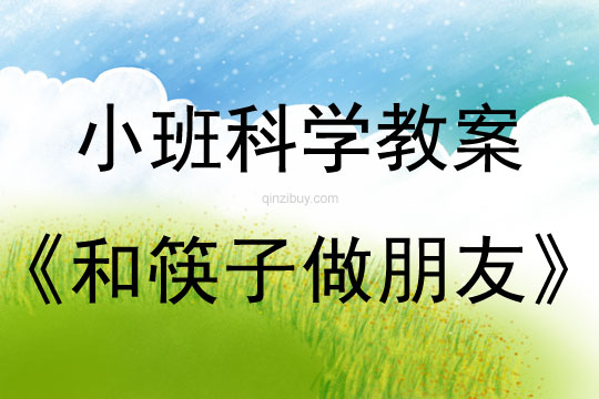 小班科學活動和筷子做朋友教案反思