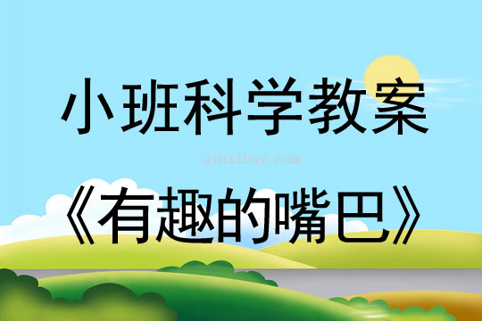 小班科學有趣的嘴巴教案反思
