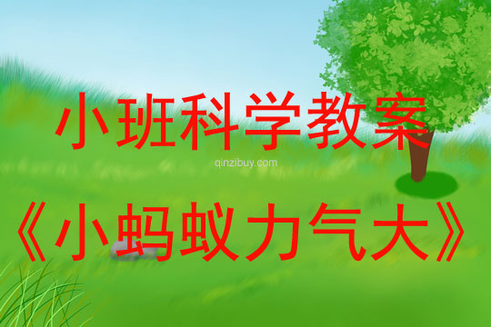 幼兒園小班科學活動：小螞蟻力氣大小班科學活動：小螞蟻力氣大