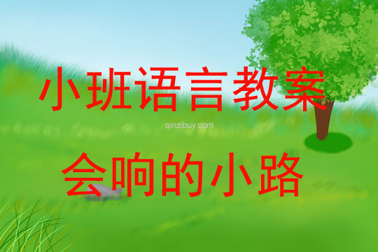 幼兒園小班語言活動設(shè)計：會響的小路小班語言活動：會響的小路
