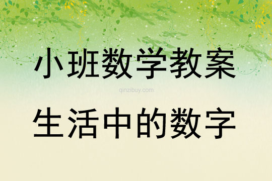 小班數(shù)學(xué)生活中的數(shù)字教案反思