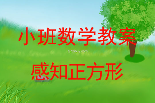 小班數學活動感知正方形教案反思