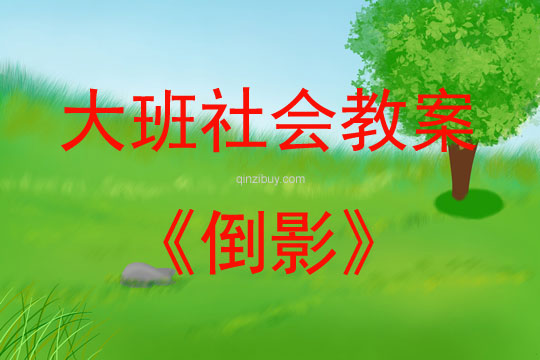 大班社會活動倒影教案反思