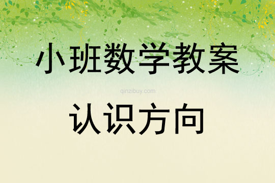 小班數學活動認識方向教案反思
