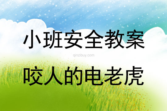 小班安全會咬人的電老虎教案反思