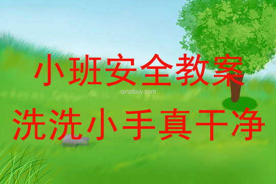 小班安全活動教案：洗洗小手真干凈教案(附教學反思)