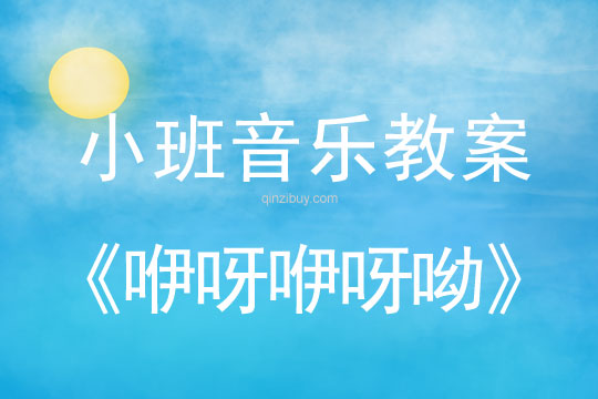 小班音樂活動咿呀咿呀呦教案反思