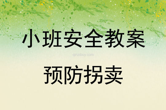 小班安全預防拐賣教案反思