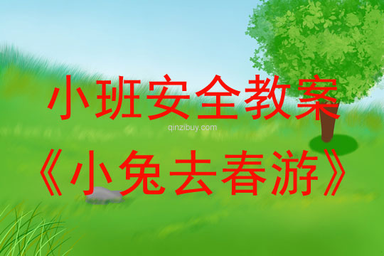 小班安全活動(dòng)教案：小兔去春游教案